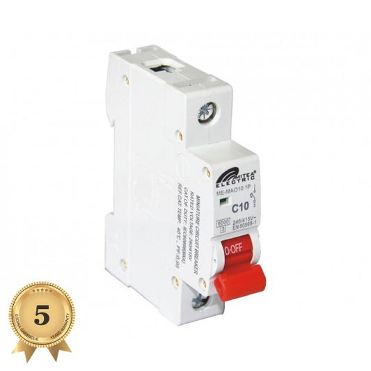 ME-MAO10 Automatski osigurač C10A 6Ka 240/415V tipC 5Y Mitea Electric