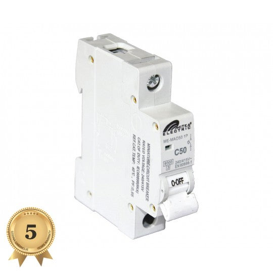 ME-MAO50 Automatski osigurač C50A 6Ka 240/415V tipC 5Y Mitea Electric