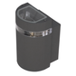 M038 ANTRACIT SIVA 1xGU10 max.35W lampa zidna IP44 Mitea Lighting