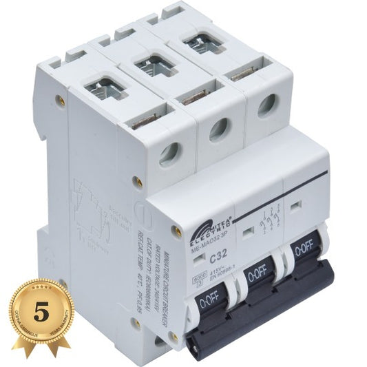 ME-MAO32 3P Automatski osigurač 3x32A 6Ka 240/415V tipC 5Y Mitea Electric