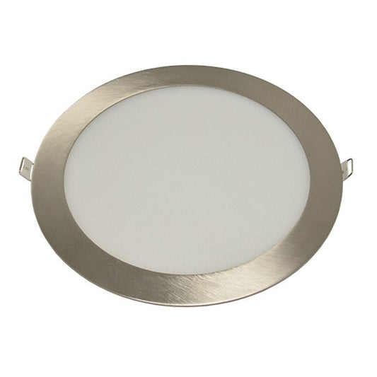 M18UO-SN 18W 6500K saten nikl ugradni okrugli LED panel Mitea Lighting