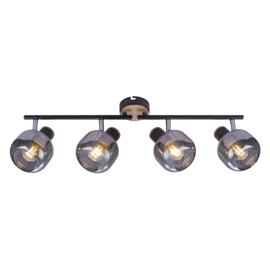 M180140 crna Spot lampa 4xE14 40W Mitea Lighting