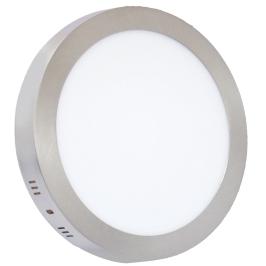 M24NO-SN 24W 3000K saten nikl nadgradni okrugli LED panel Mitea Lighting