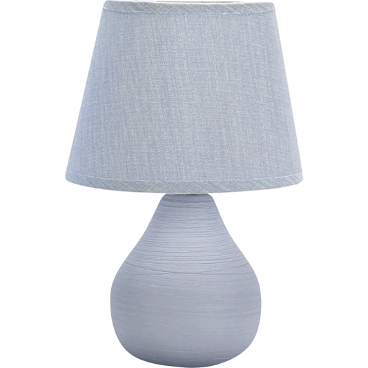 M1013 siva 1x40W E14 keramička stona lampa Mitea Lighting