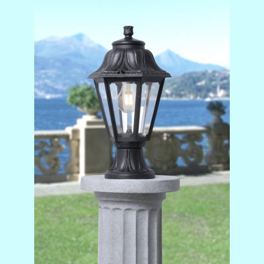 MIKROLOT/ANNA crna stubna lampa IP55 1xE27 E22.110.000.E27 Fumagalli