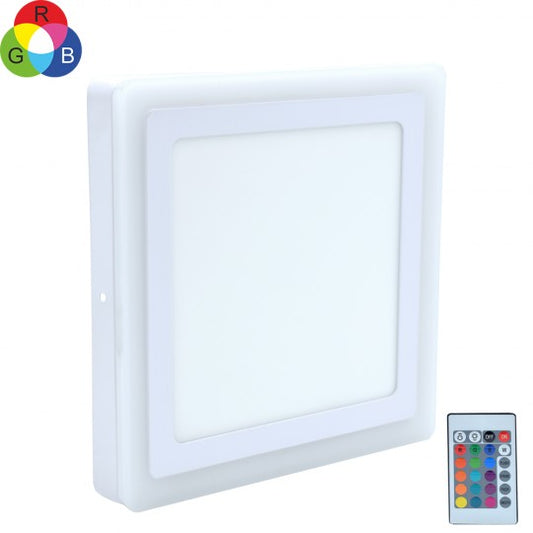 MP18NK-WRGB 18W+6W nadgradni kvadratni LED panel Mitea Lighting