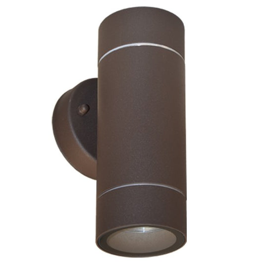 M950010 B BRAON 2xGU10 max.35W baštenska lampa zidna Mitea Lighting