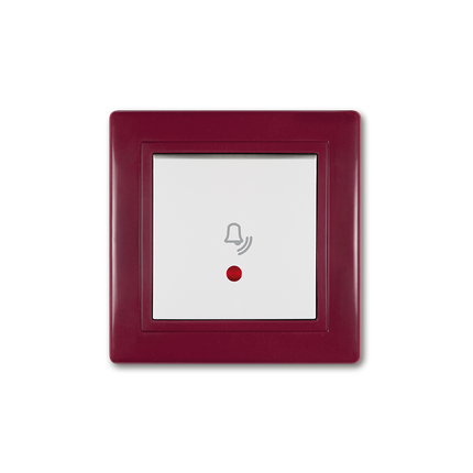 Taster sklopka za zvono sa indikacijom, 10A Prestige line