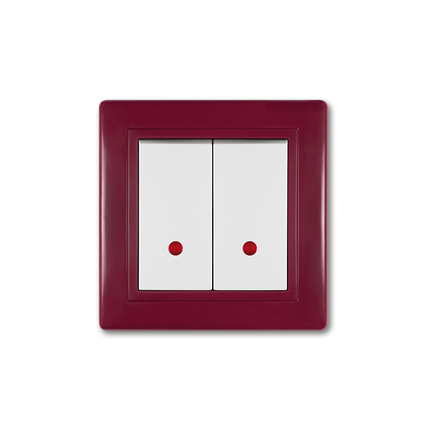 Sklopka serijska sa indikacijom, 10A   Prestige line