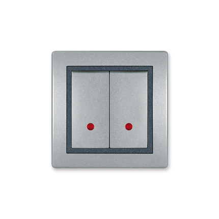 Sklopka serijska sa indikacijom, 10A   Prestige line