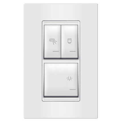 UNIVERZALNI kupatilski indikator, vertikalni 3x16AX 250V~