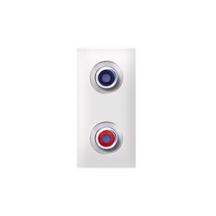 Priključnica audio 2xRCA