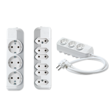 Prenosna rastavna priklučnica 3/6 P max 3000W 3m